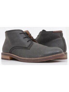 Seven‎ 91 Mens US 9 Flambeau Leather Chukka Ankle Lace-up Boots Dress Formal